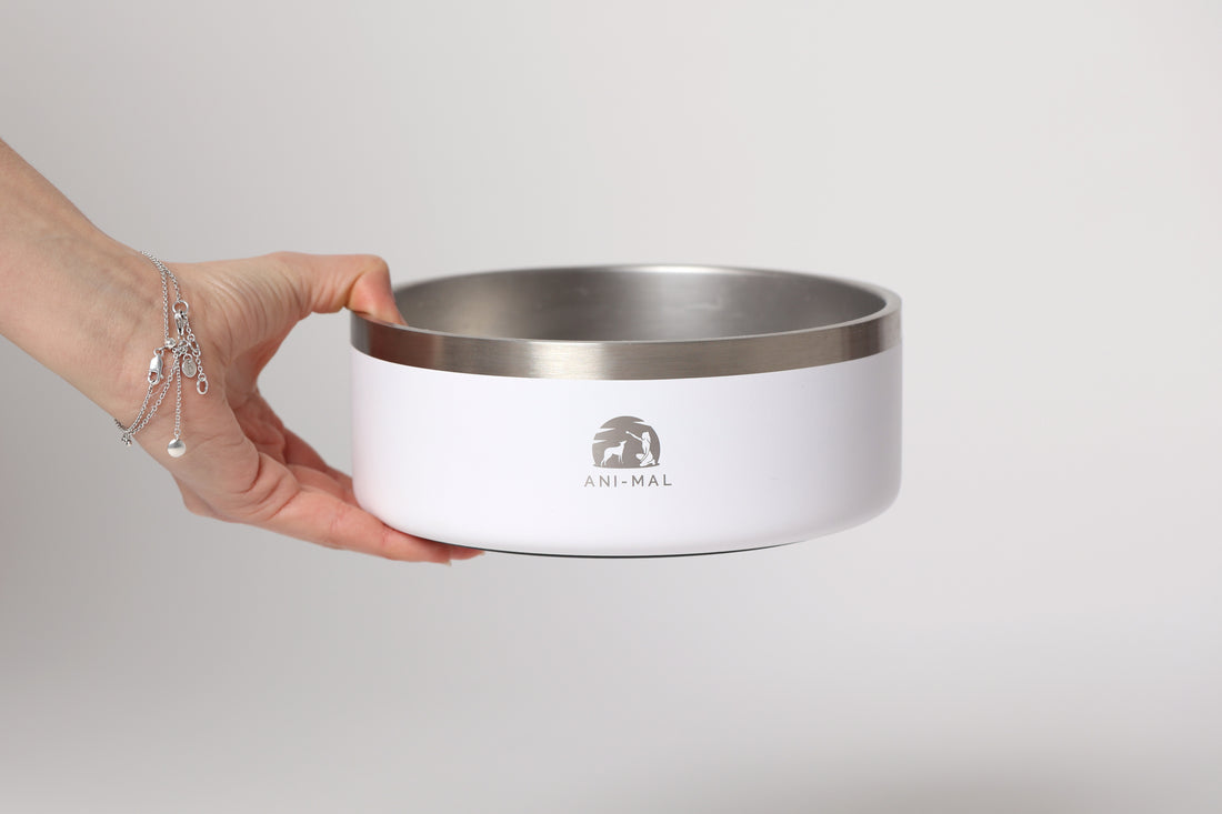 Stainless steel food grade pet bowl