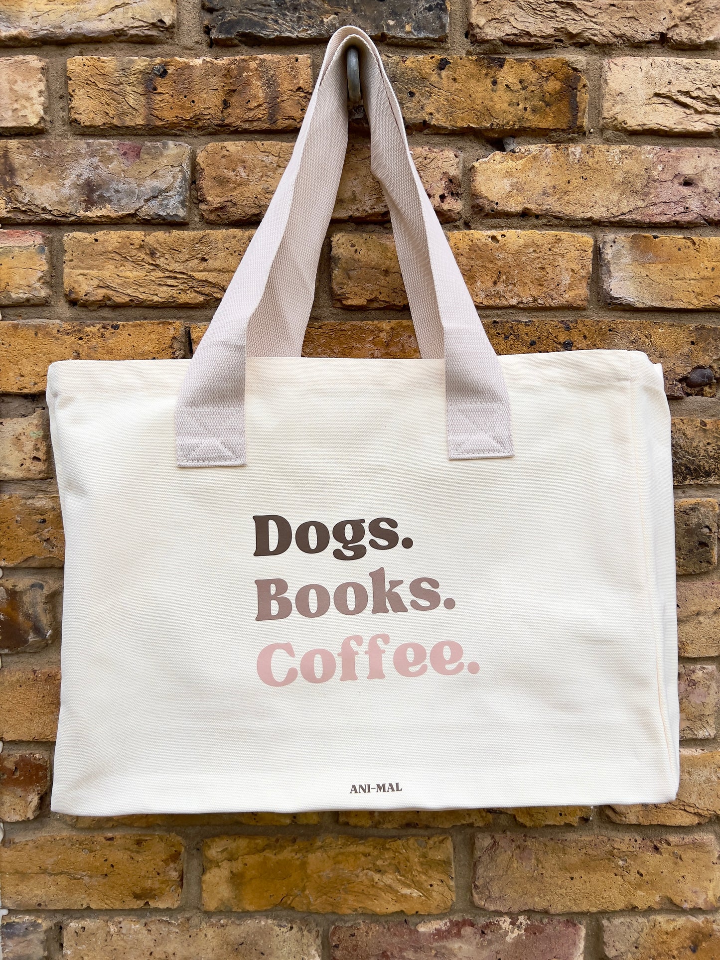 Large Canvas Cotton Dog Bag