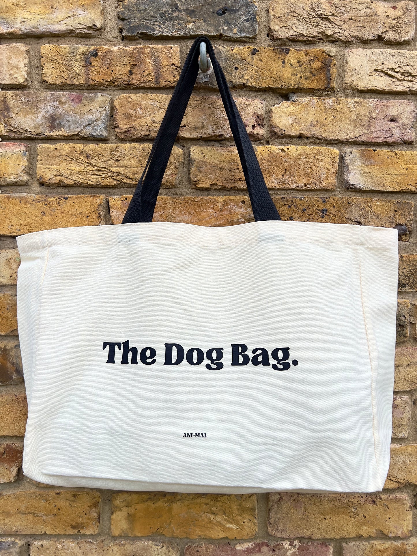 Large Canvas Cotton Dog Bag